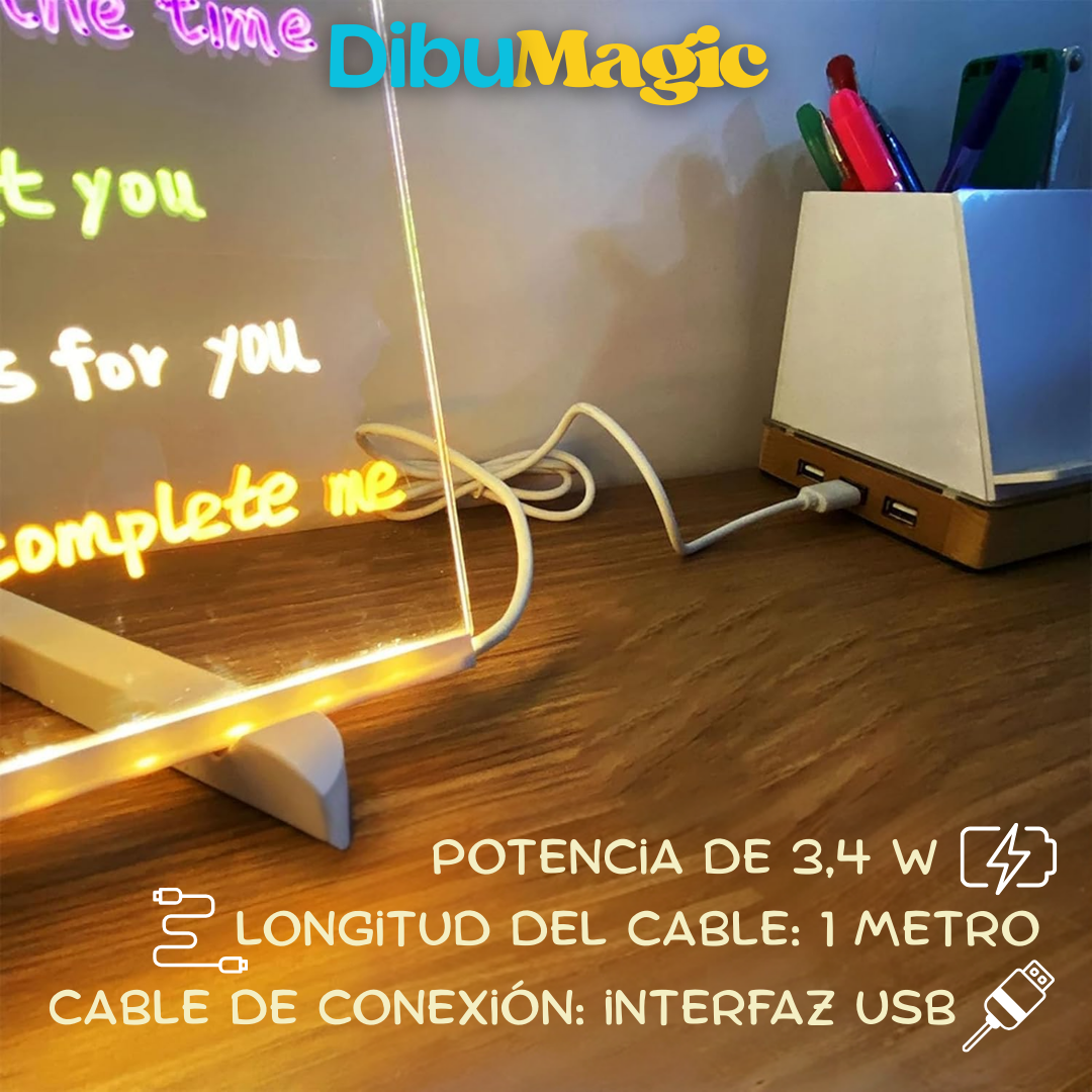 Pizarra de Luz Magica